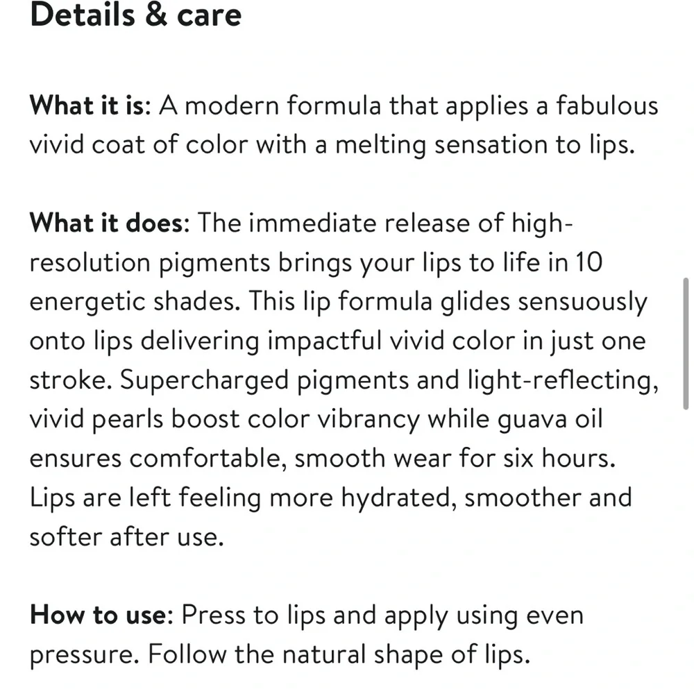Laura Mercier High Vibe Lip Color - Glow